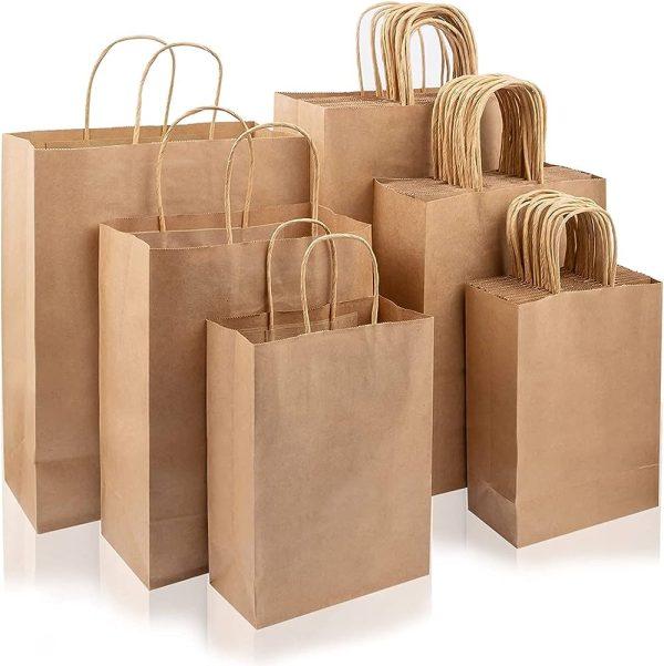 Paper bags for shopping, gifting and product presentation